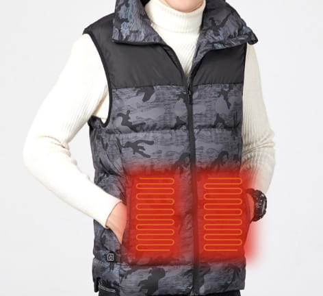 Heated Vest Camouflage